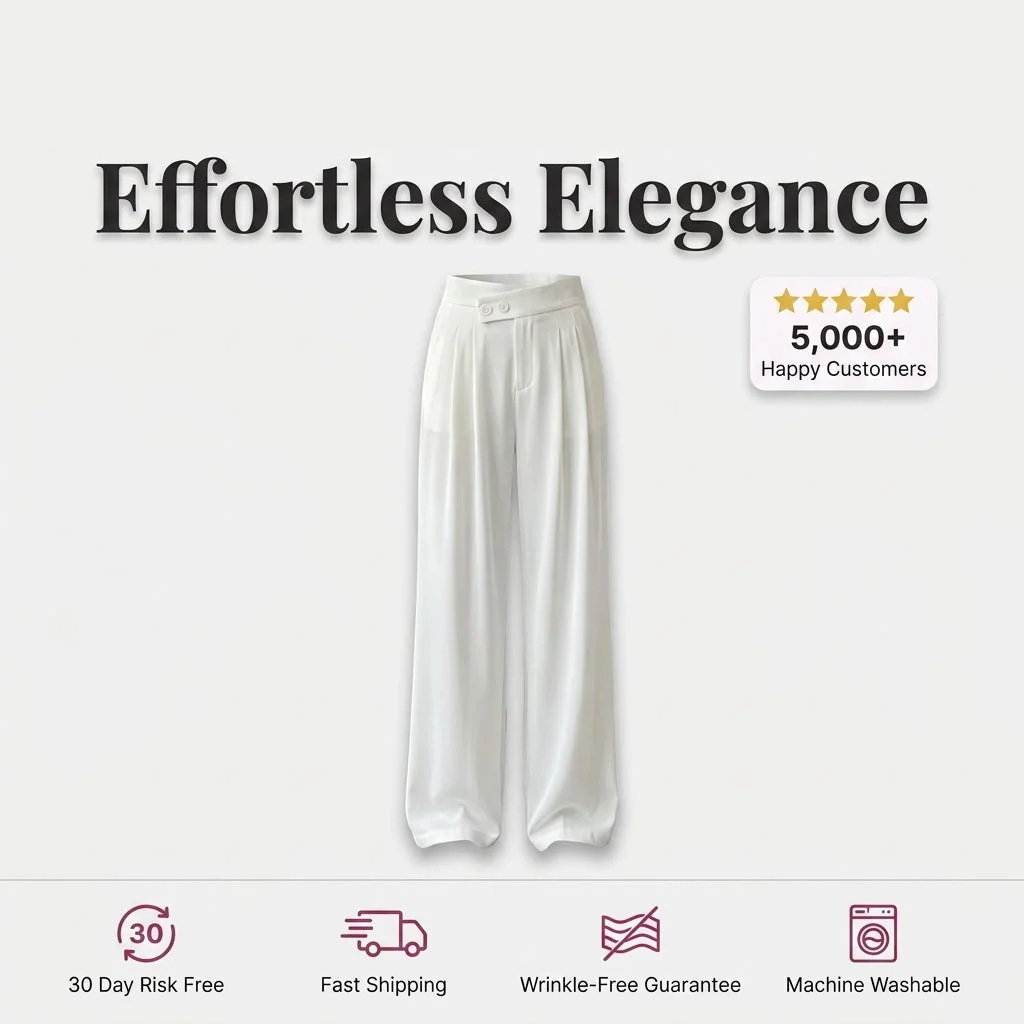 Pantalón Ancho – Estiliza Tu Silueta al Instante