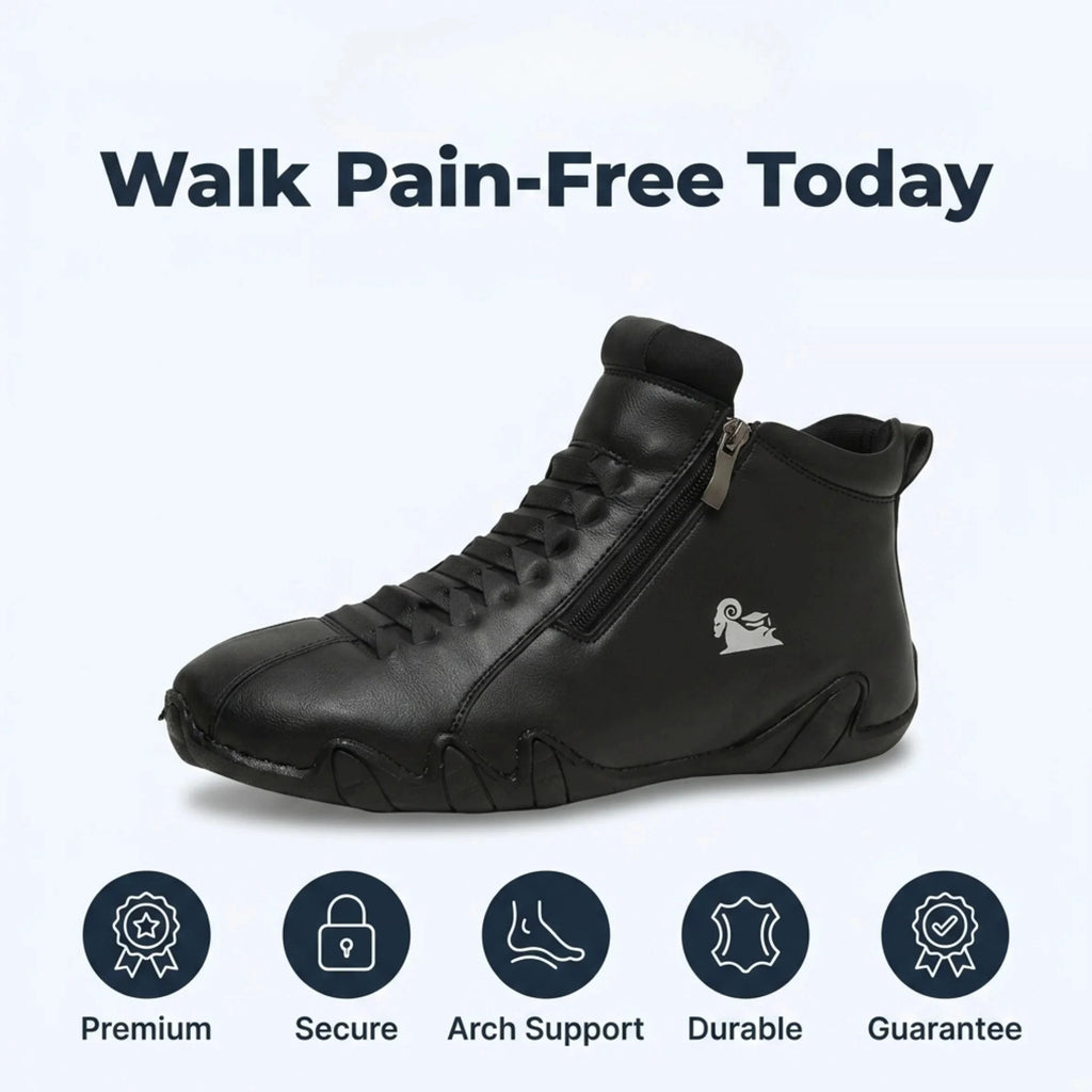 Pustende ortopediske sneakers