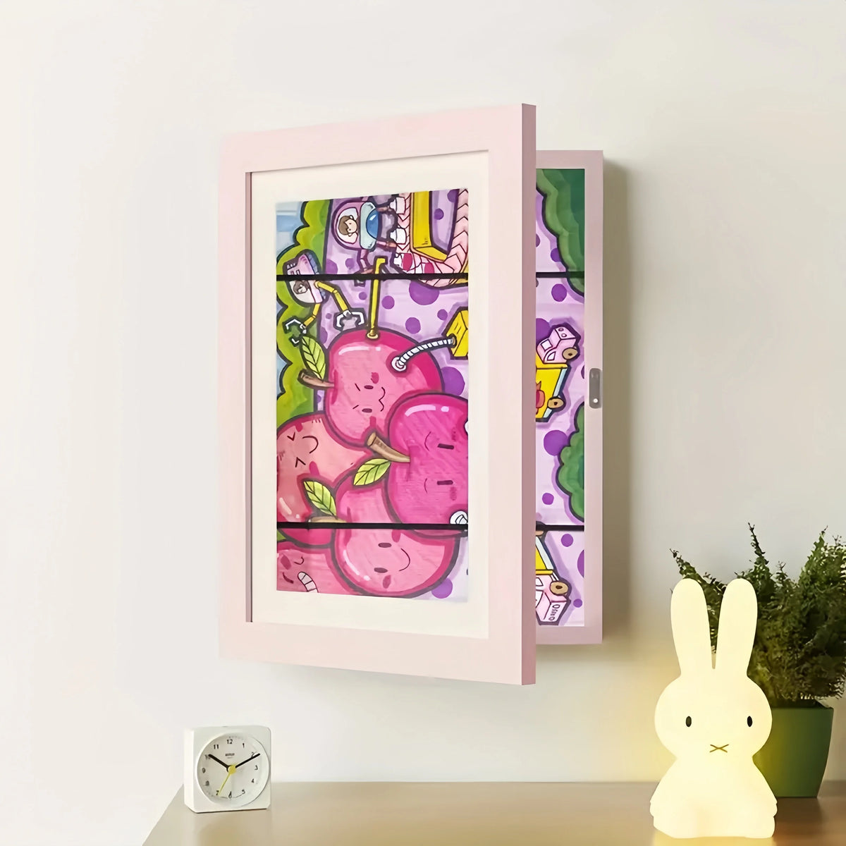 Memory Frame - Frame for Children's Drawings — Pink, photo 12