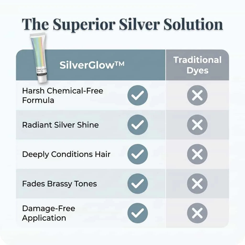 Formula Argento 2 in 1 Senza Ammoniaca per Capelli Argentati — foto 7