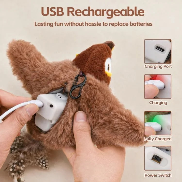 Jouet Interactif pour Oiseaux Destiné aux Chats — photo 3