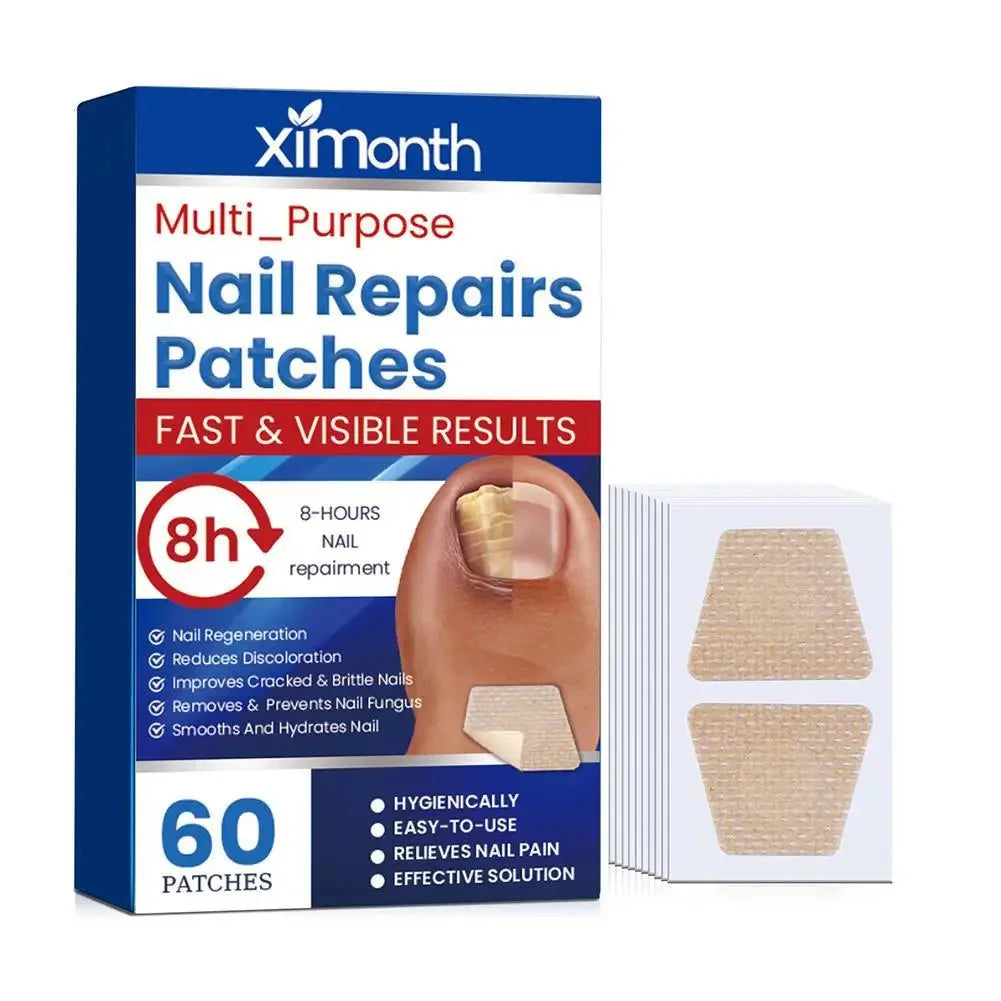 Patchs de Restauration Des Ongles Fongiques Discrets