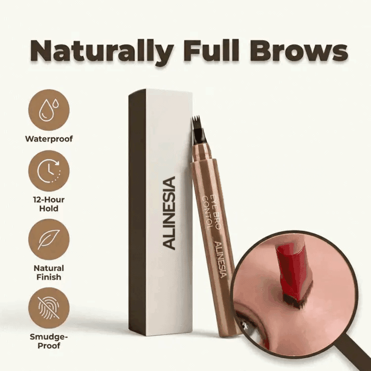 Voděodolná Tužka na Obočí Microblading - Přirozené Odstíny