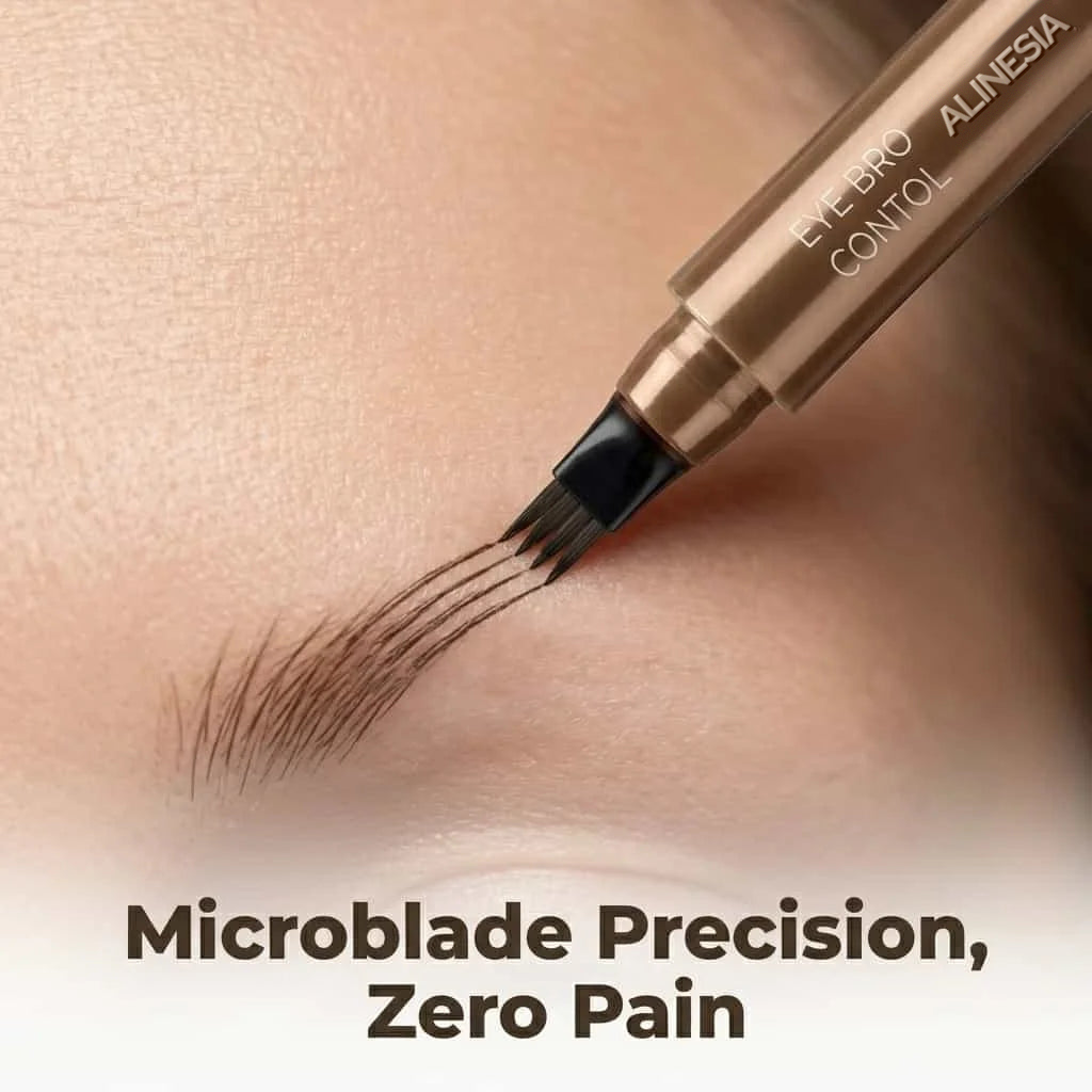 Voděodolná Tužka na Obočí Microblading - Přirozené Odstíny — fotografie 4