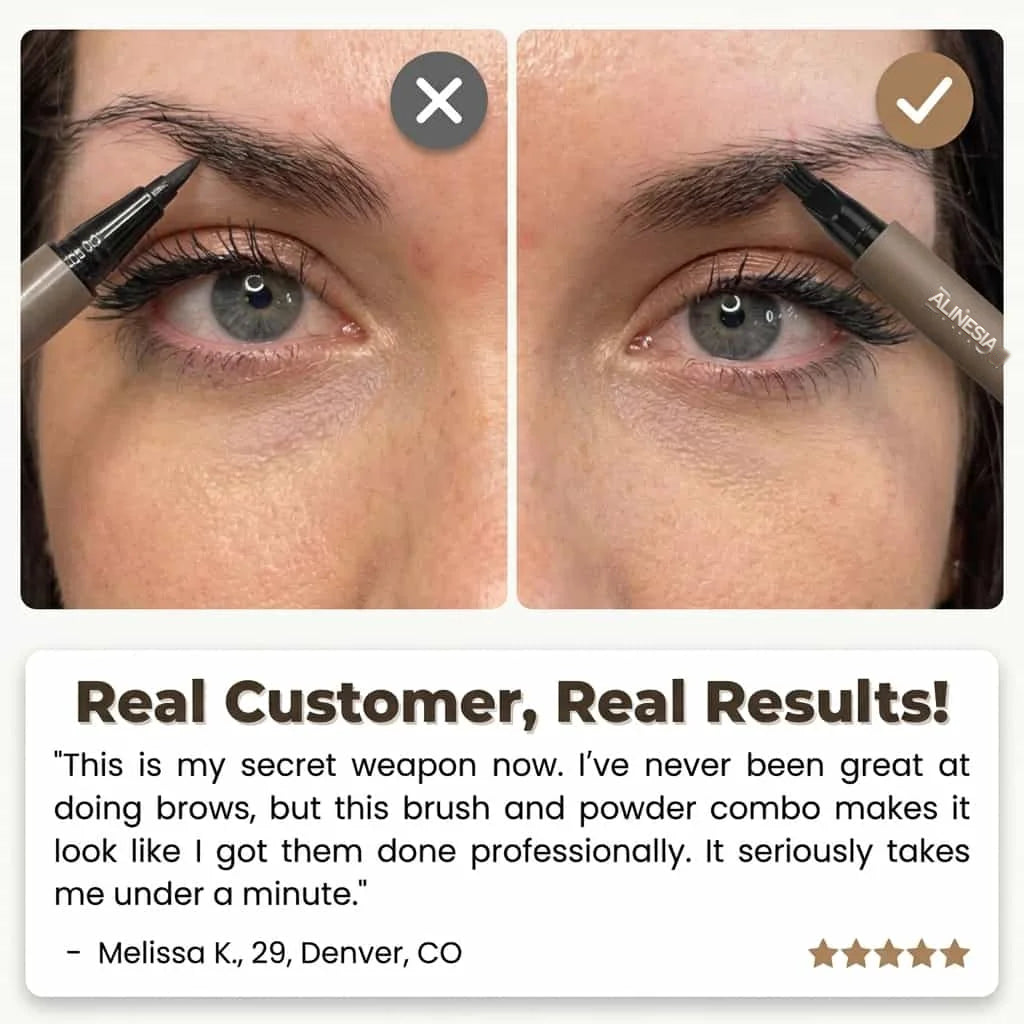 Voděodolná Tužka na Obočí Microblading - Přirozené Odstíny — fotografie 6