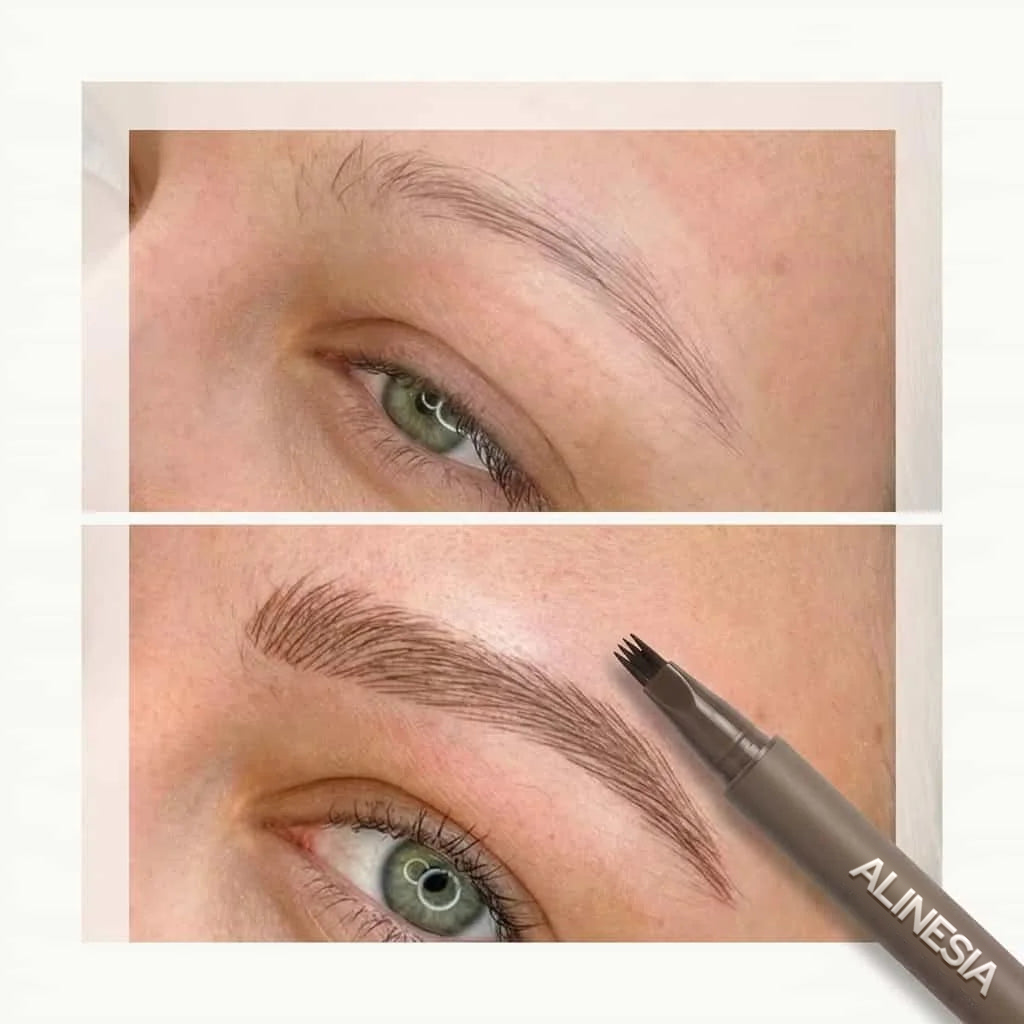 Voděodolná Tužka na Obočí Microblading - Přirozené Odstíny — fotografie 7