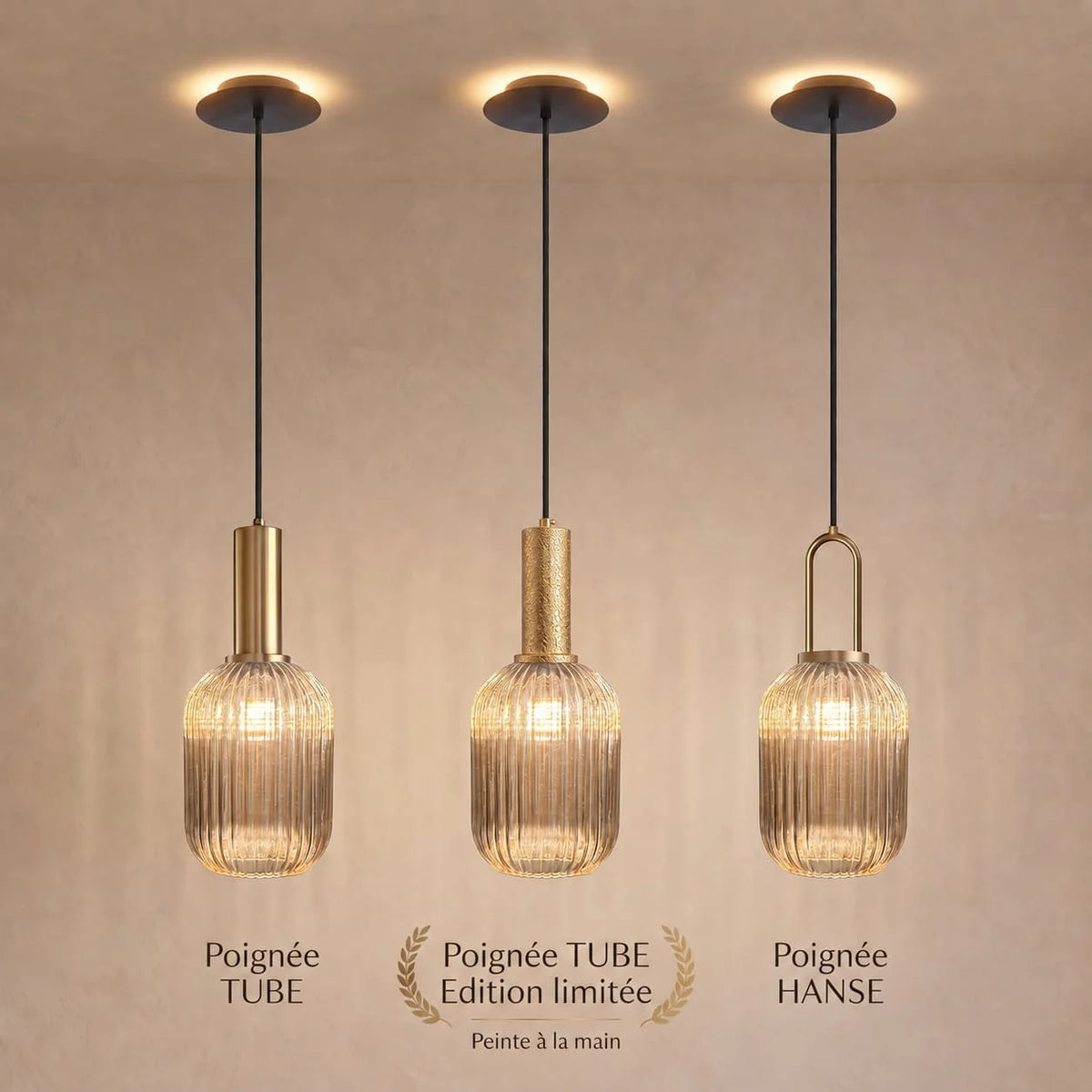 Elegancka Szklana Lampa Wisząca w Stylu Vintage — zdjęcie 24